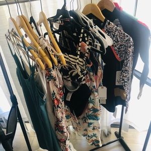 bathing suits and beach dresses